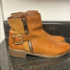 Aldo Women's Brown Ankle Booties with Buckle